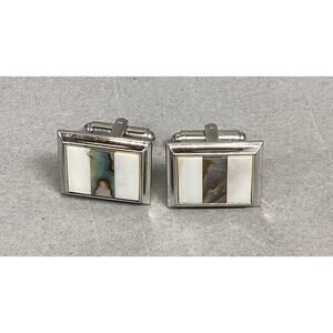 Vintage Mother Of Pearl Men’s Cufflinks